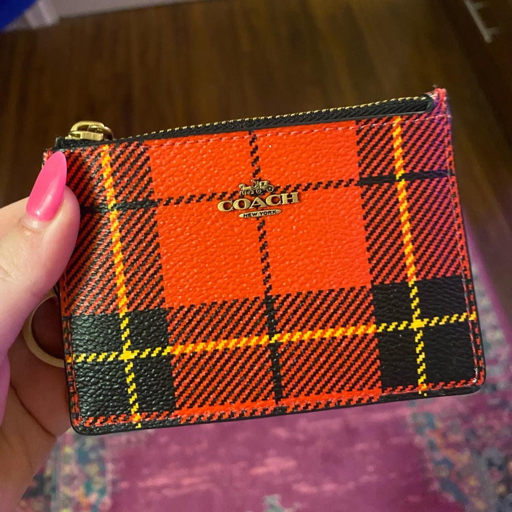 Coach keychain wallet